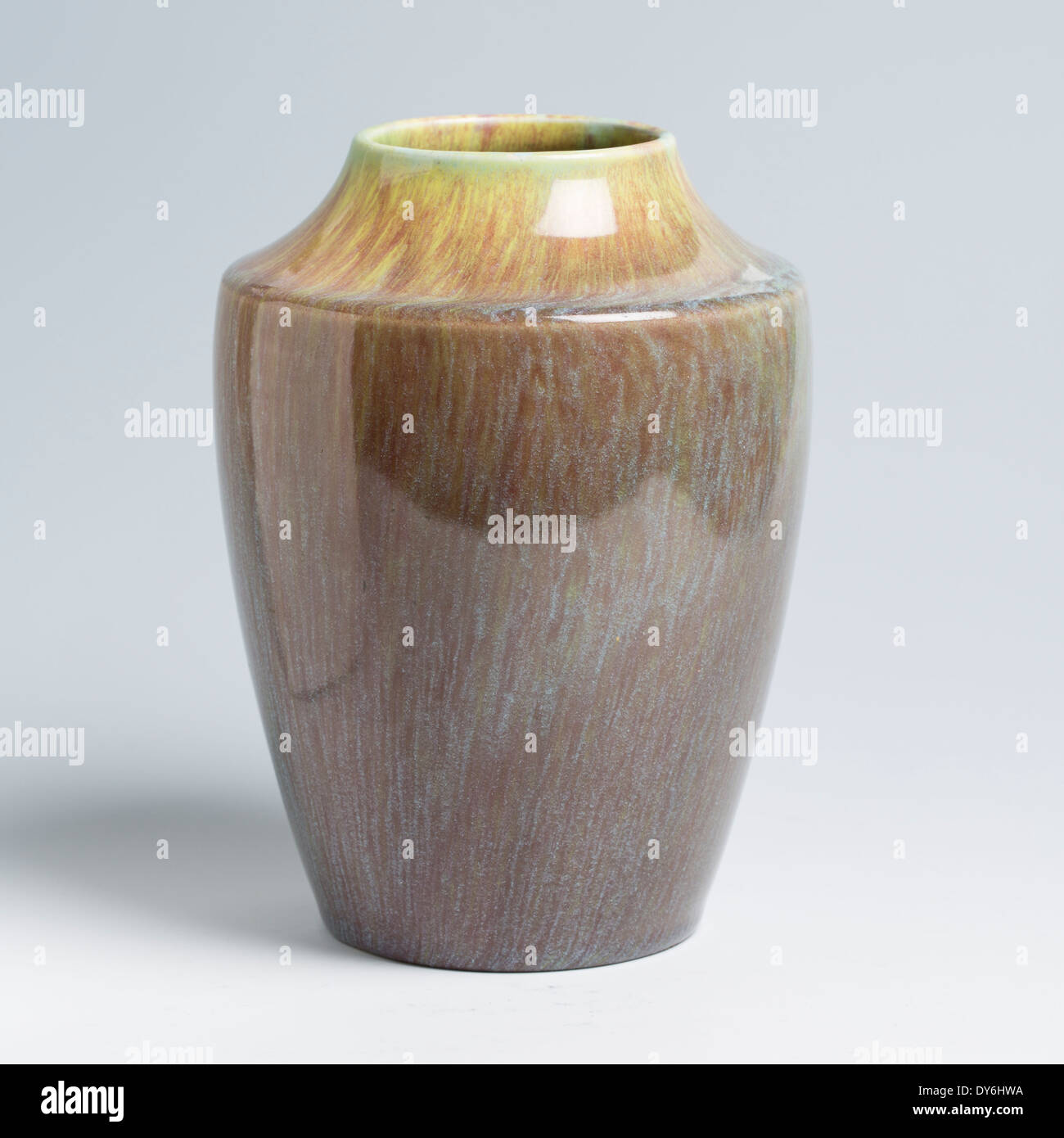 Devonmoor Keramik Vase. Arts And Crafts Stil ca. 1920 Stockfoto