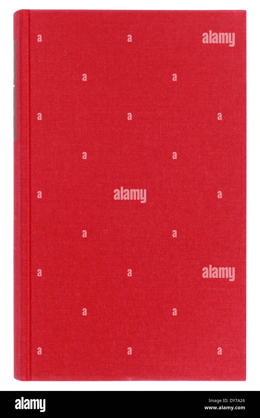 Rotes Buch mit vielen Exemplar für Ihren eigenen text Stockfoto