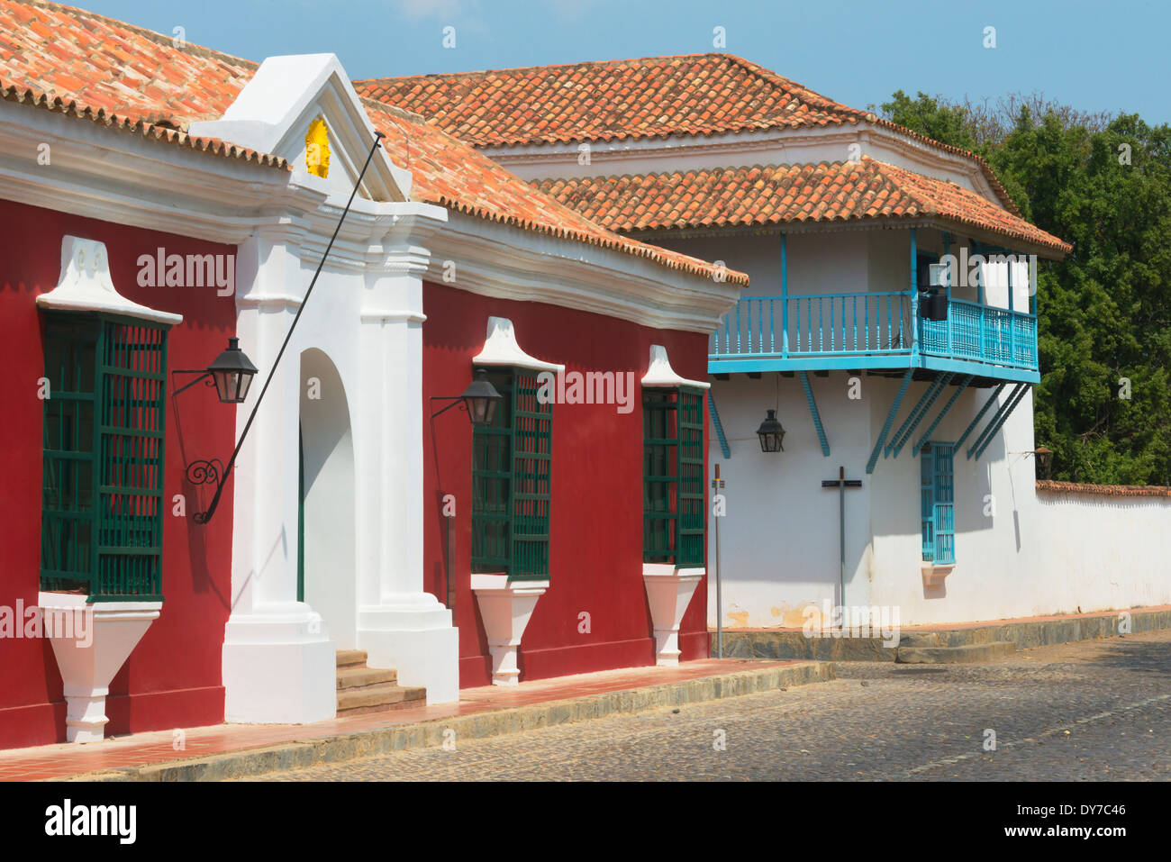 Haus der Sonne, Coro (UNESCO-Weltkulturerbe), Falcon Staat, Venezuela Stockfoto