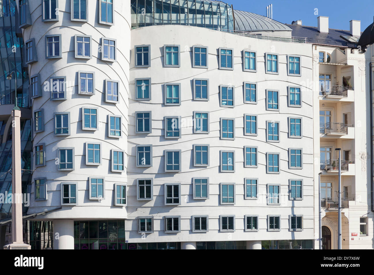 Tanzendes Haus, Prag, Böhmen, Tschechische Republik Stockfoto