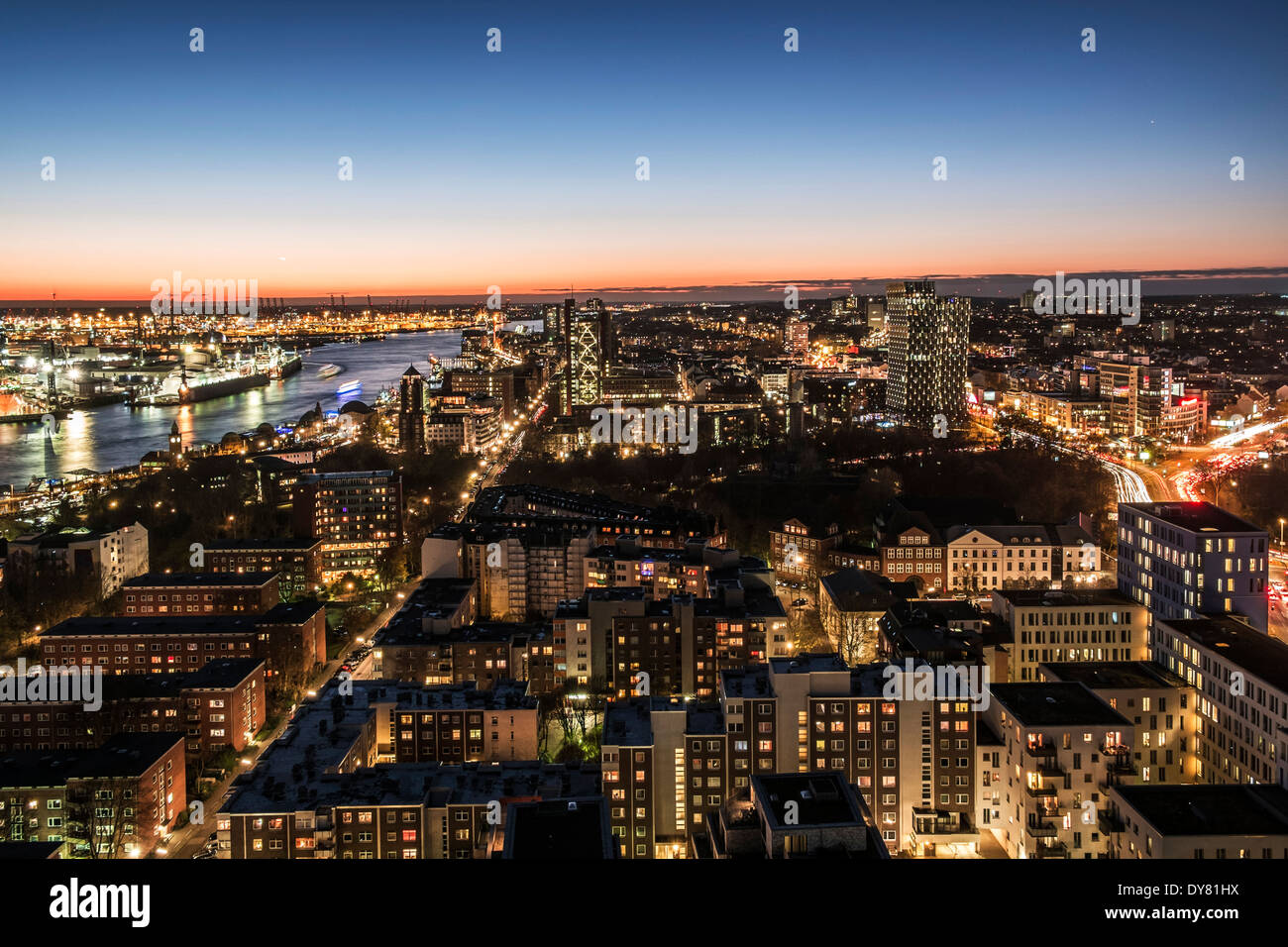 Hamburg, Deutschland Stockfoto