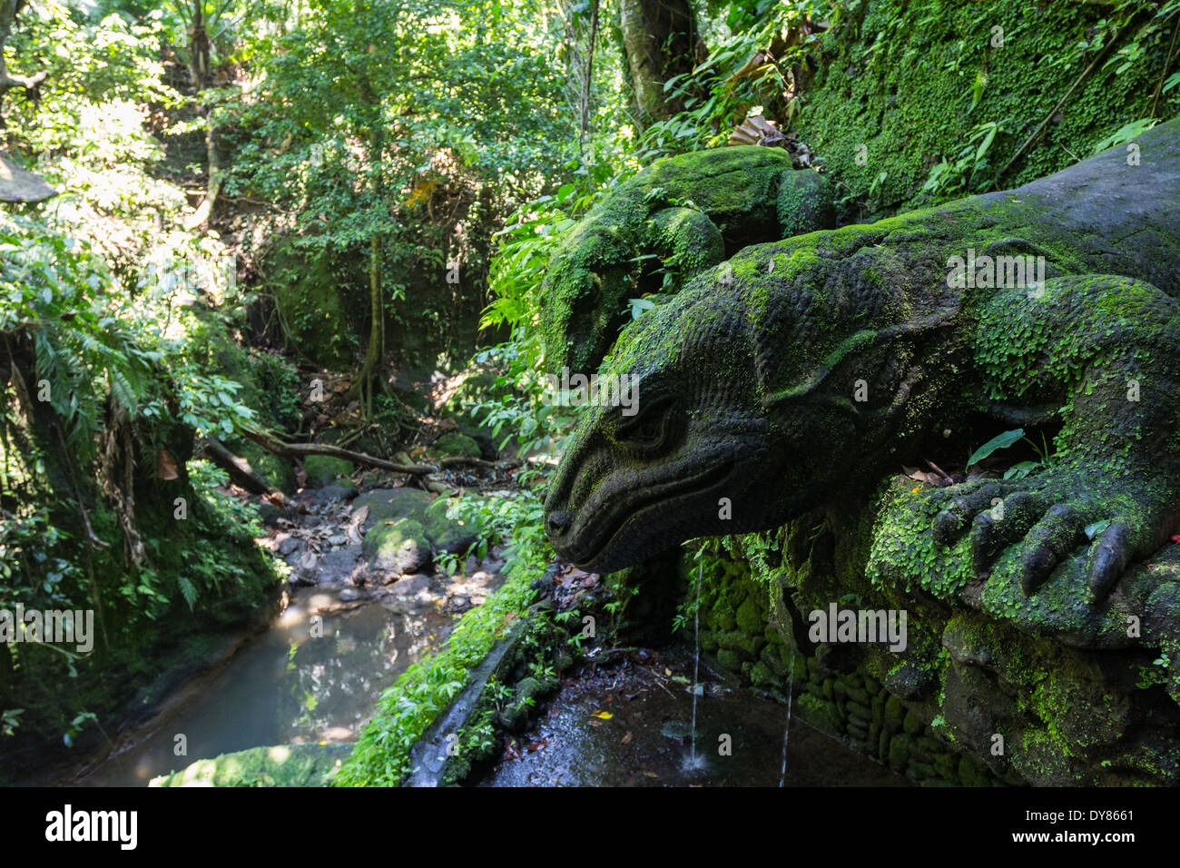 Heiliger Affenwald Heiligtum (Affenwald Ubud) Stockfoto