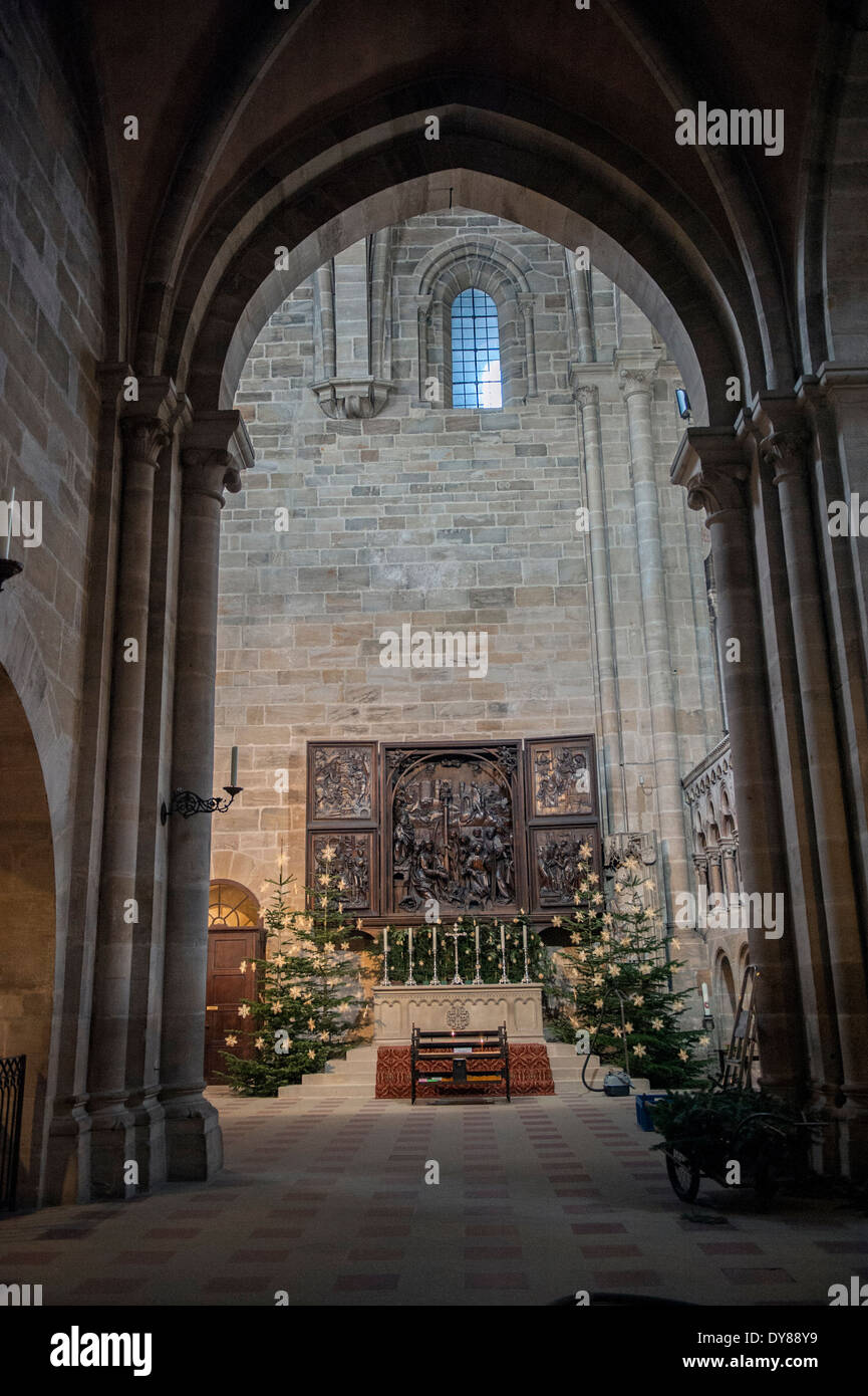 Altar der Jungfrau Maria, Bamberger Dom, Bamberg, Deutschland Stockfoto