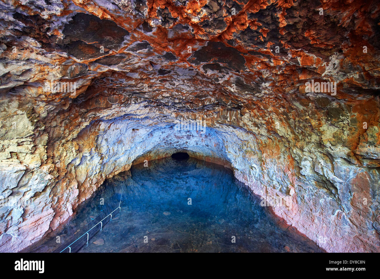 Australien, Höhlen und Lavatunnel, Queensland, Undara, Nationalpark, Wasser, volcanical Stockfoto