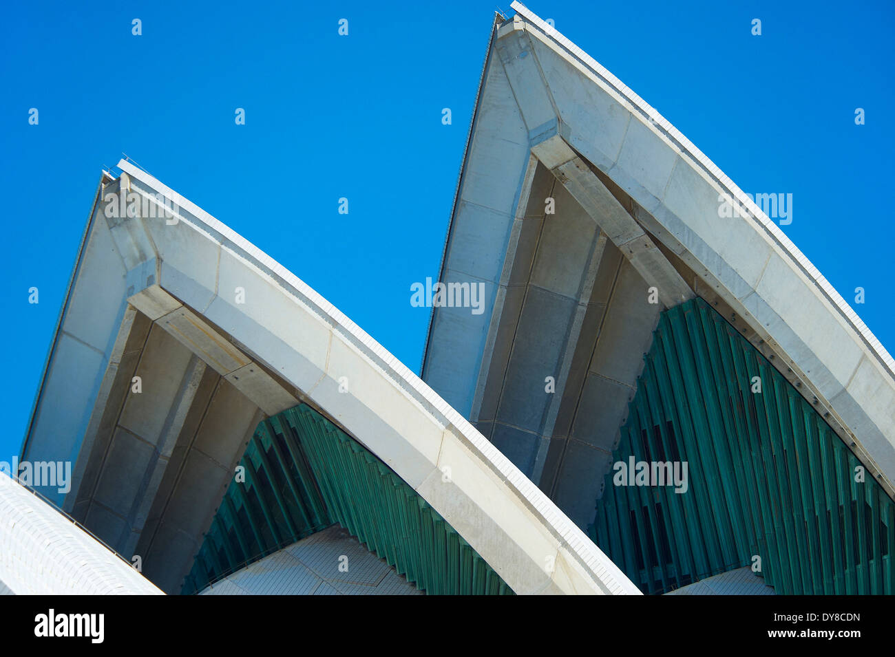 Australien, New South Wales, Opera House, Sydney, Detail, Opernhaus, Architektur Stockfoto