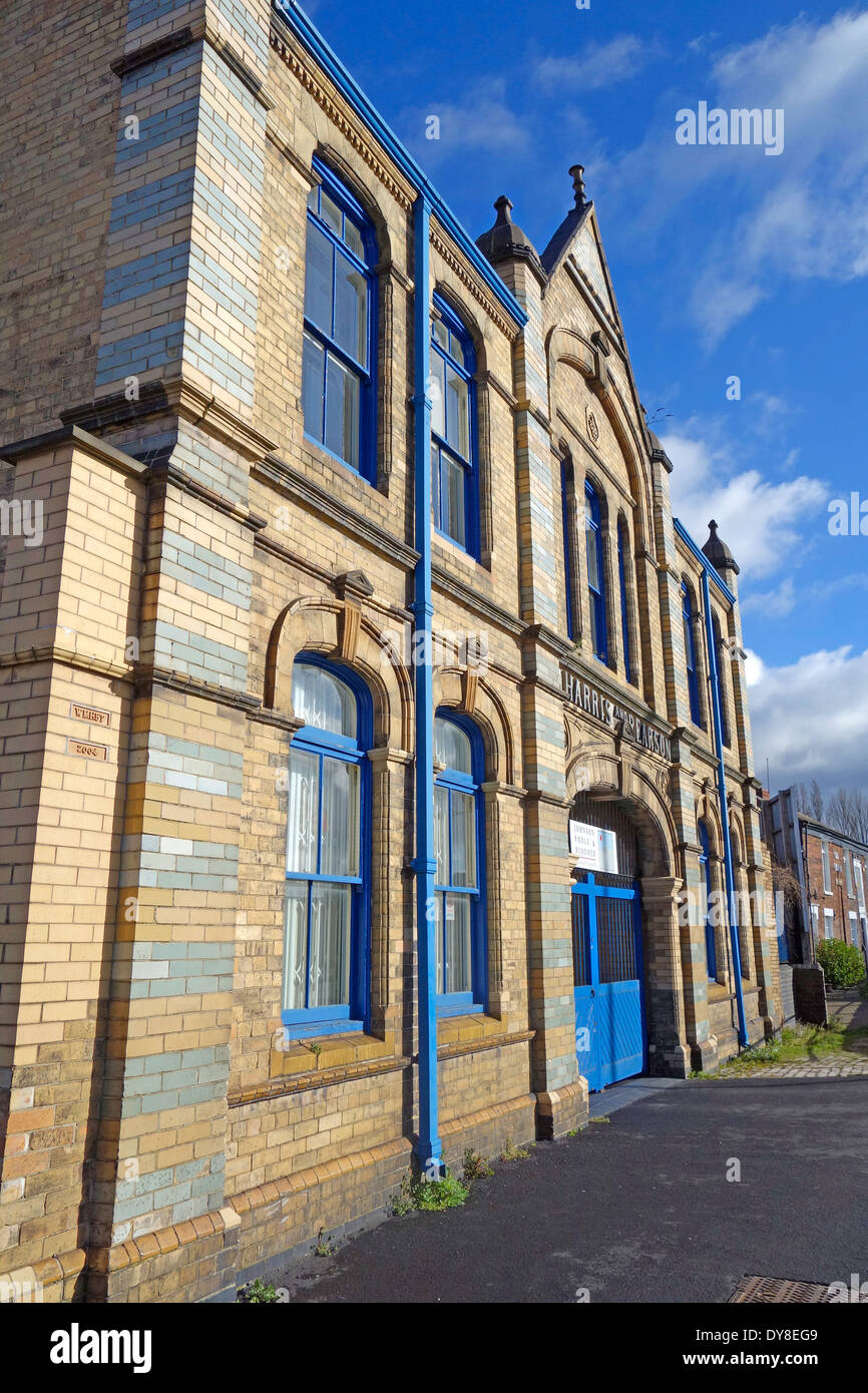 Ehemalige Harris & Pearson Ziegelei Büros, Brettell Lane, Brierley Hill, West Midlands, UK Stockfoto