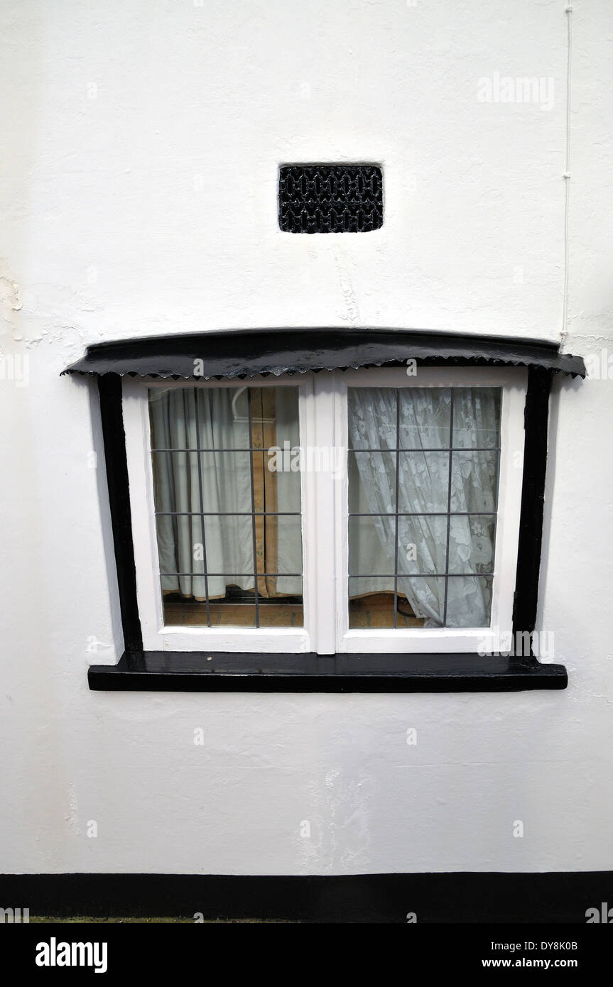 Fenster "Hütte" Staines upon Thames, Spelthorne, -Surrey England Stockfoto