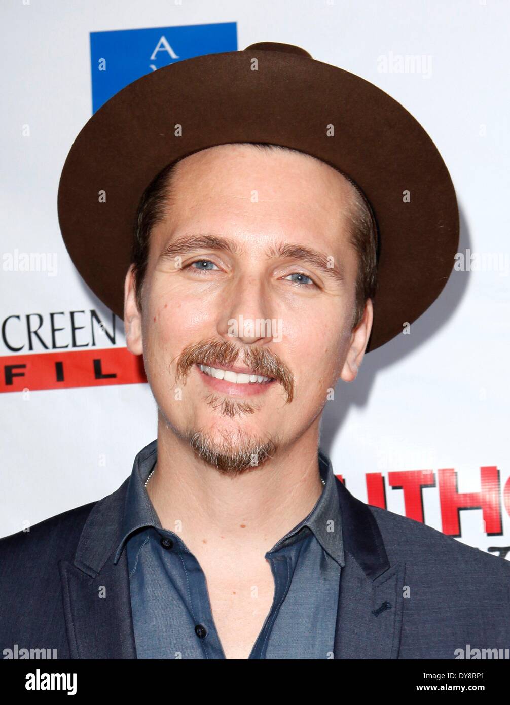 Los Angeles, CA, USA. 9. April 2014. bei der Ankunft für anonyme Autoren Premiere, The Crest Westwood, Los Angeles, CA 9. April 2014. Bildnachweis: Emiley Schweich/Everett Collection/Alamy Live-Nachrichten Stockfoto