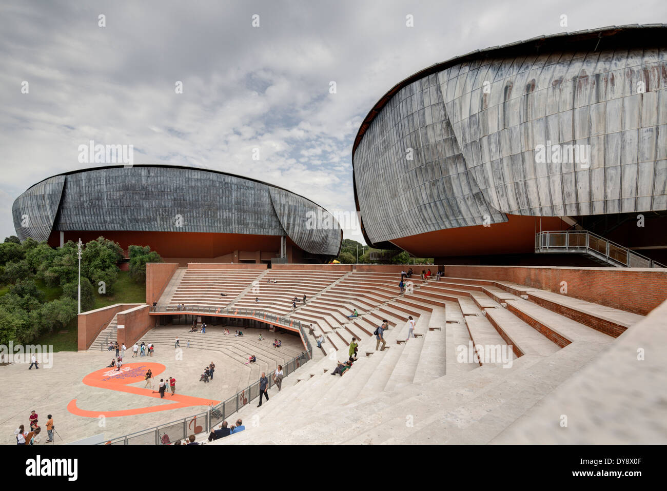 Auditorium Parco della Musica, Rom, Italien Stockfoto