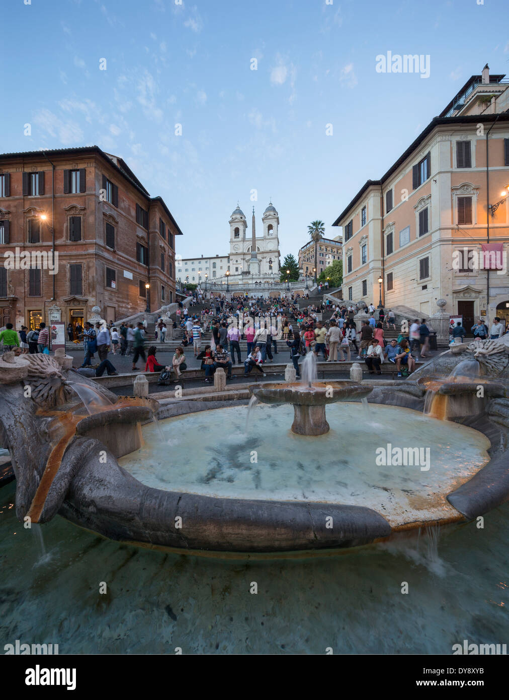 Die spanische Treppe, Rom, Italien Stockfoto
