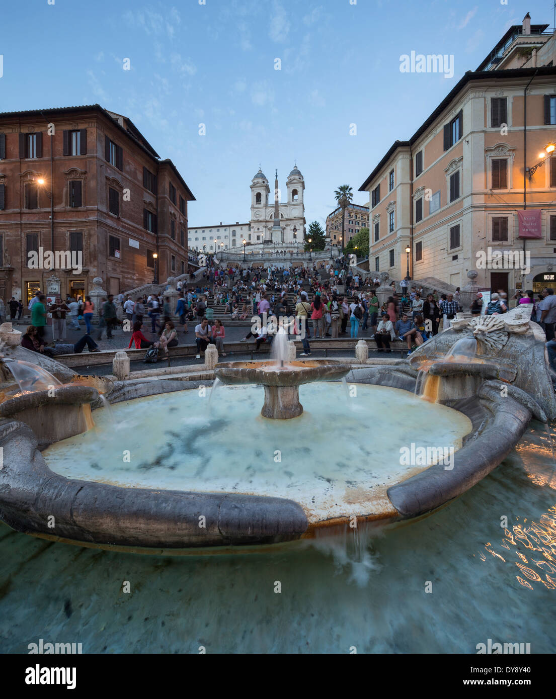 Die spanische Treppe, Rom, Italien Stockfoto
