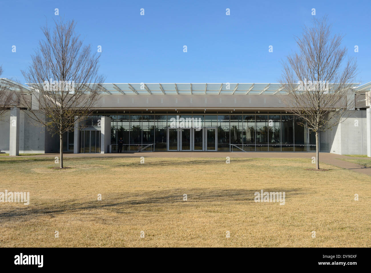USA, USA, Amerika, Texas, Fort Worth, Kimbell, Kunstmuseum, Museum, Renzo Piano, Pavillon Stockfoto