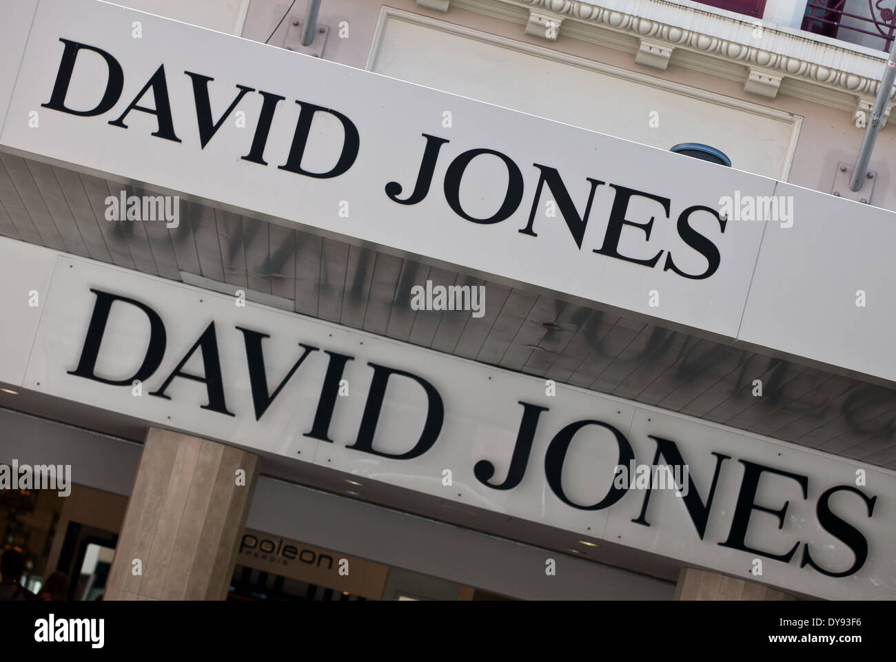 David Jones Shop, Melbourne, Australien Stockfoto