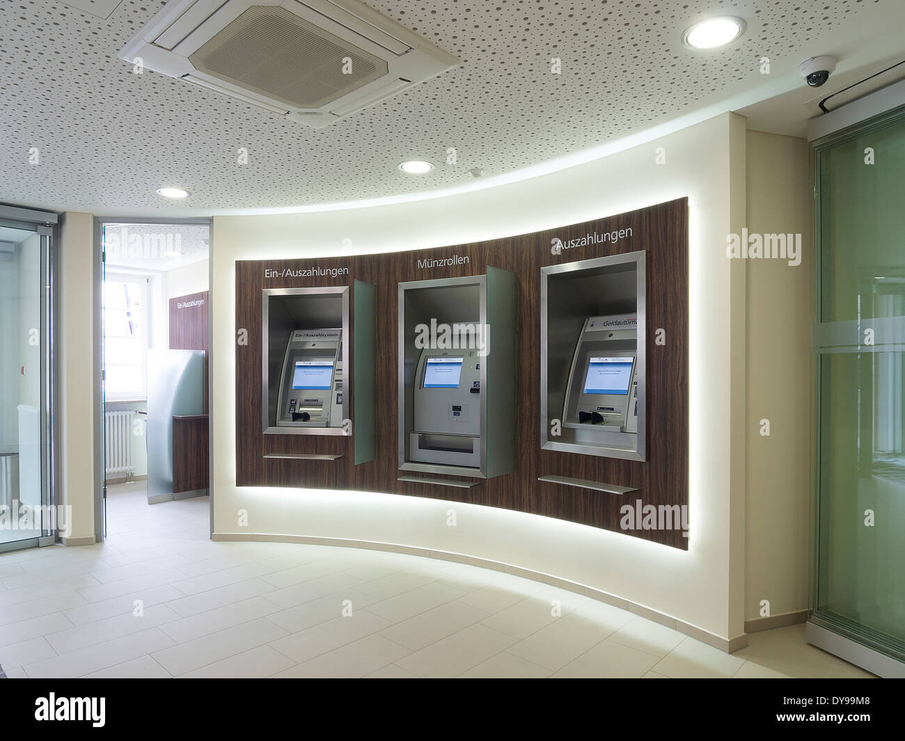 Raiffeisenbank Altdorf, Middle Franconia, Bayern, Deutschland, Europa Stockfoto