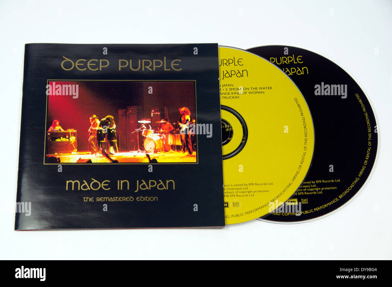 Deep Purple "Made in Japan" Album Stockfoto