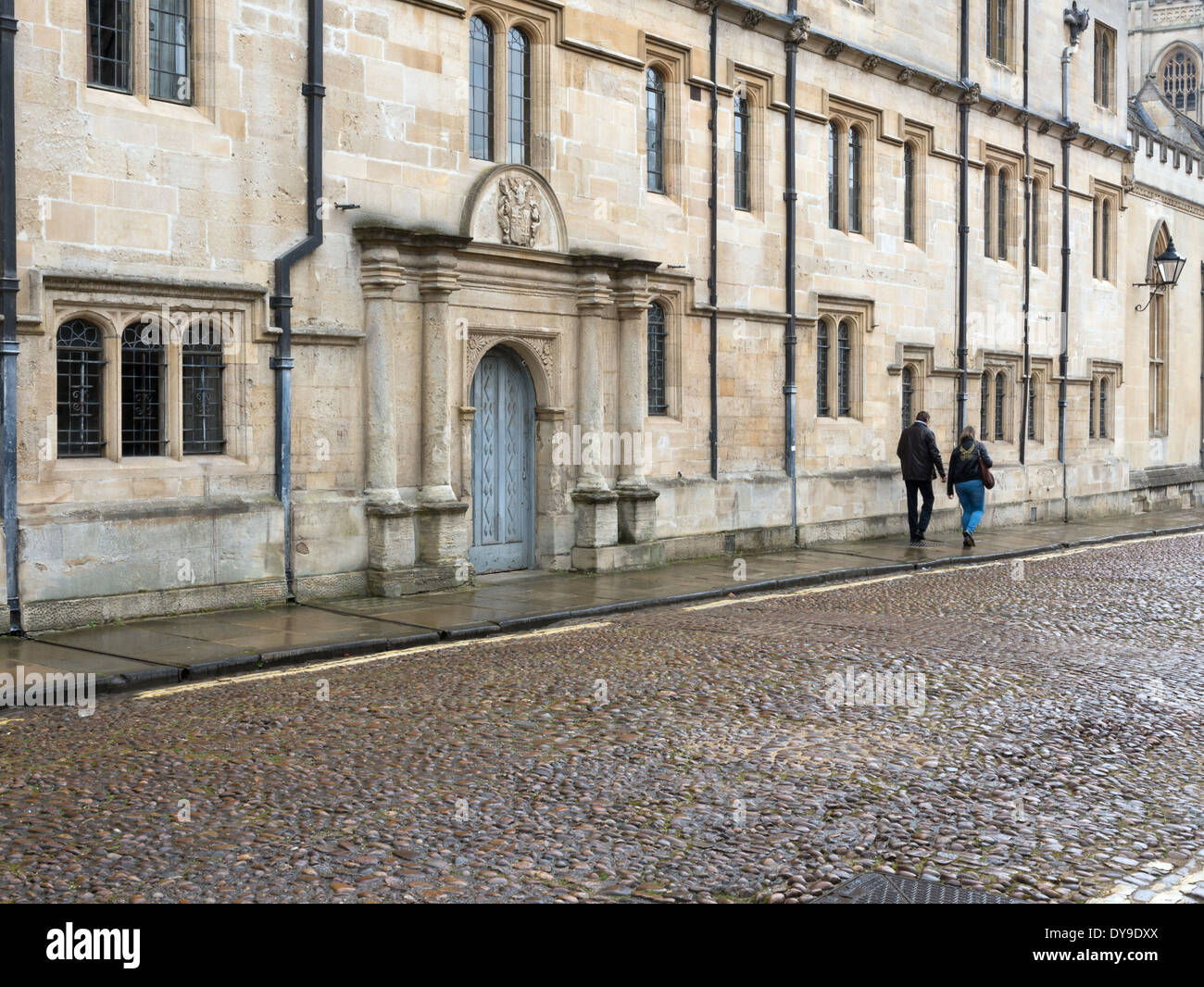 Universität Oxford, England, Merton College. Stockfoto