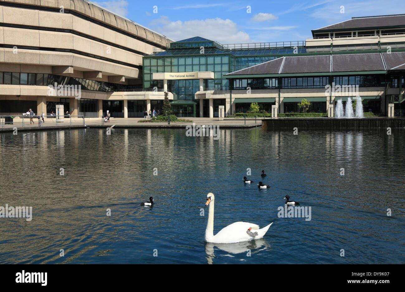Die National Archives Gebäude in Kew bei London UK Stockfoto