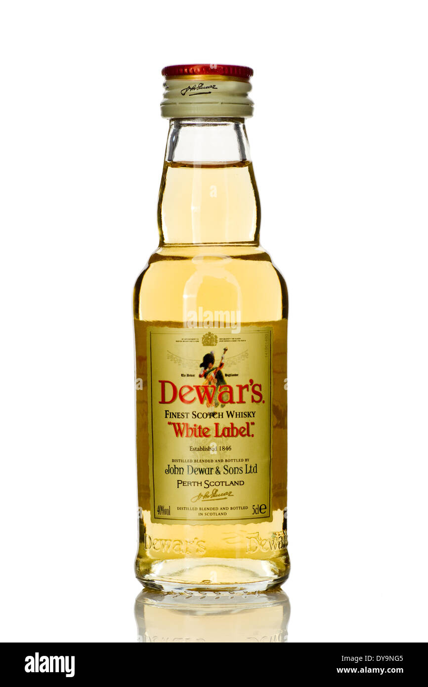 Dewar's Finest Scotch Whisky Stockfoto