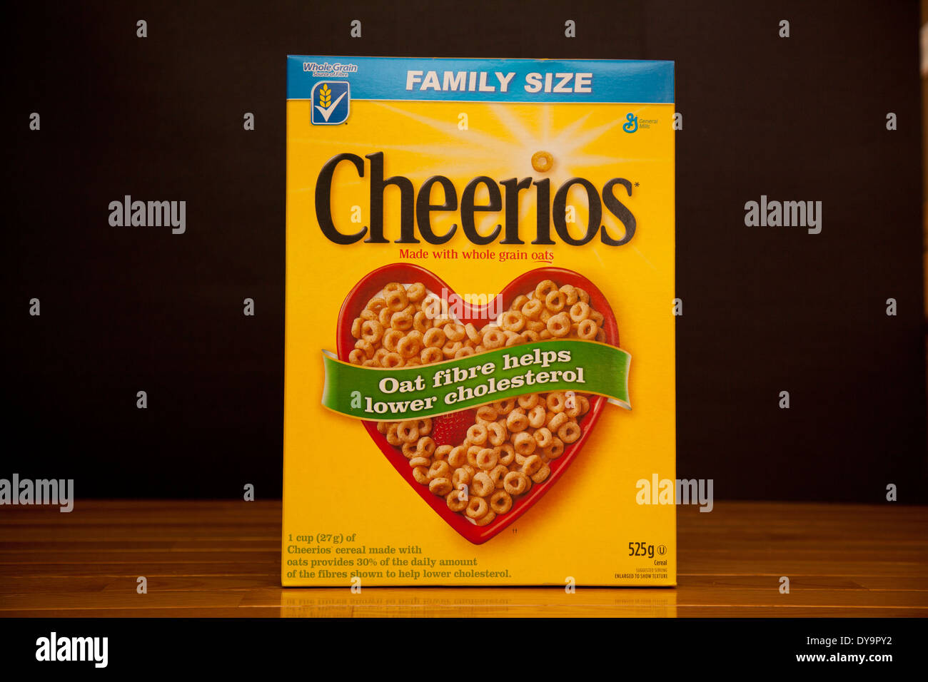 Cheerios ist eine amerikanische Marke von Frühstückskost aus Getreide hergestellt von General Mills. Stockfoto