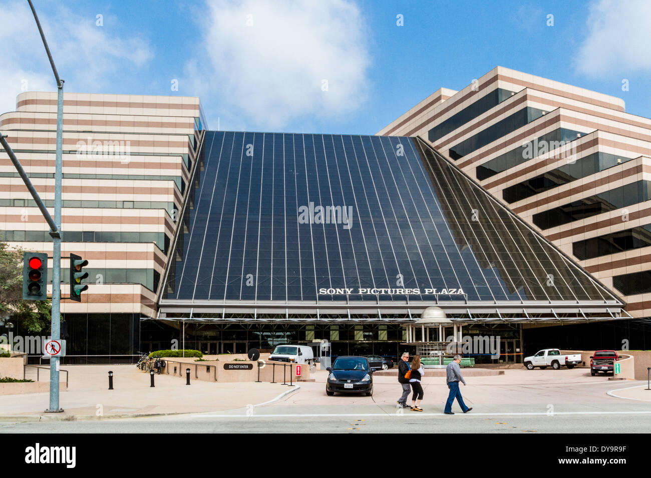 Sony Bilder Plaza in Culver City, Kalifornien Stockfoto