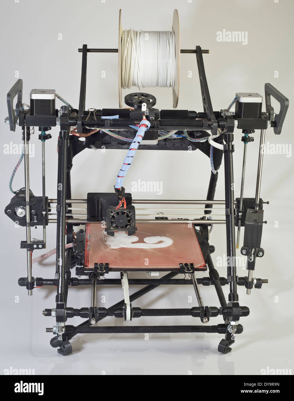 Open Source 3d Drucker-Prototyp Stockfoto