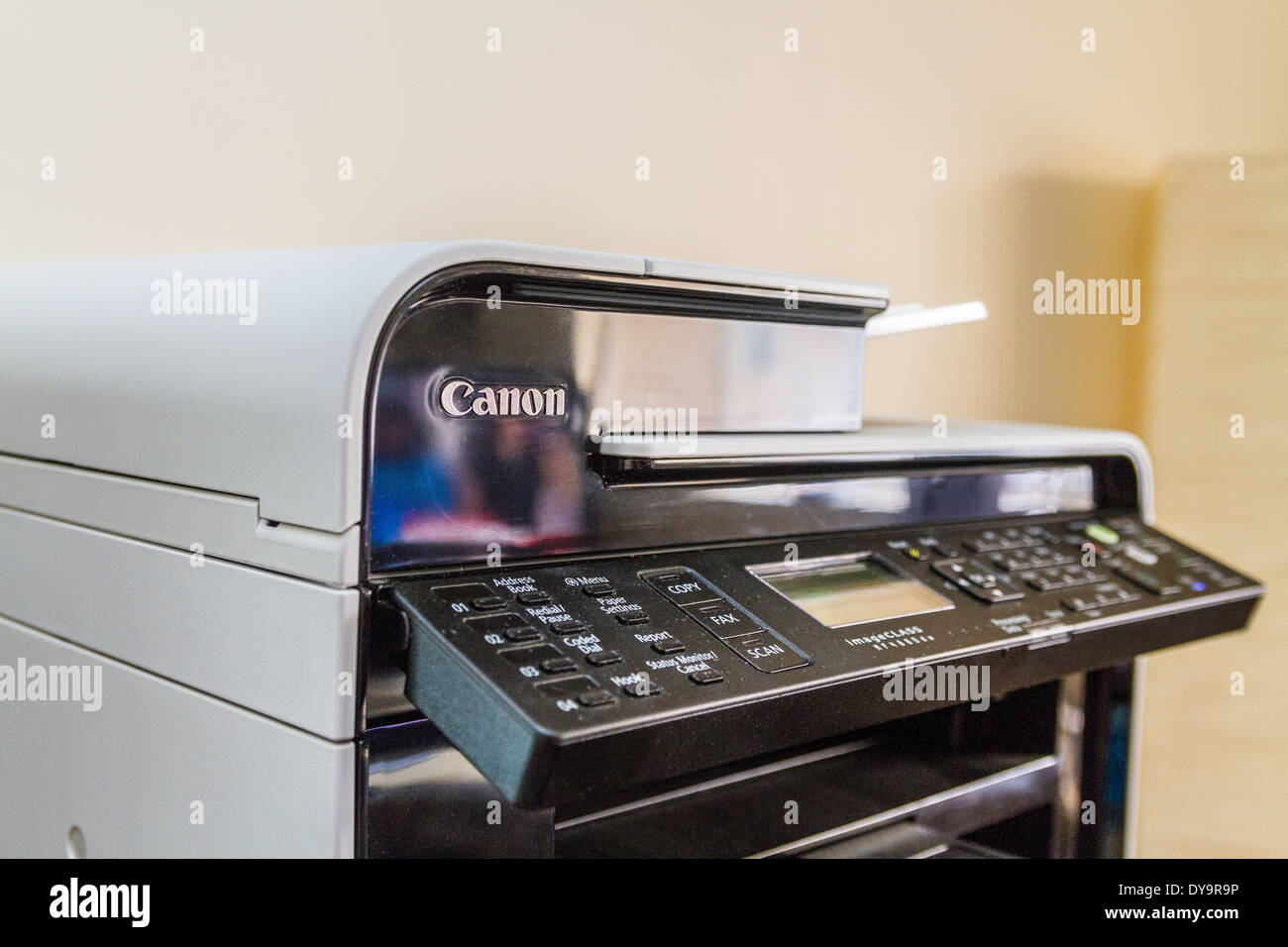 Canon all in one Laser Drucker Fax scanner Stockfoto