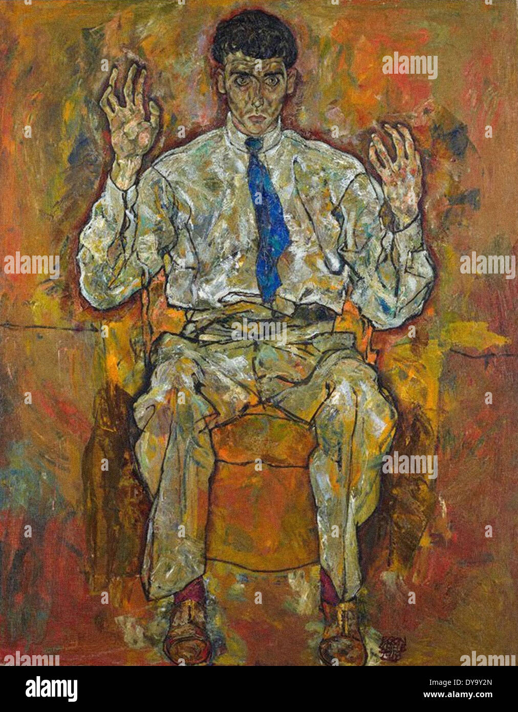 Essay on egon schiele portrait of paris von gutersloh 06 image