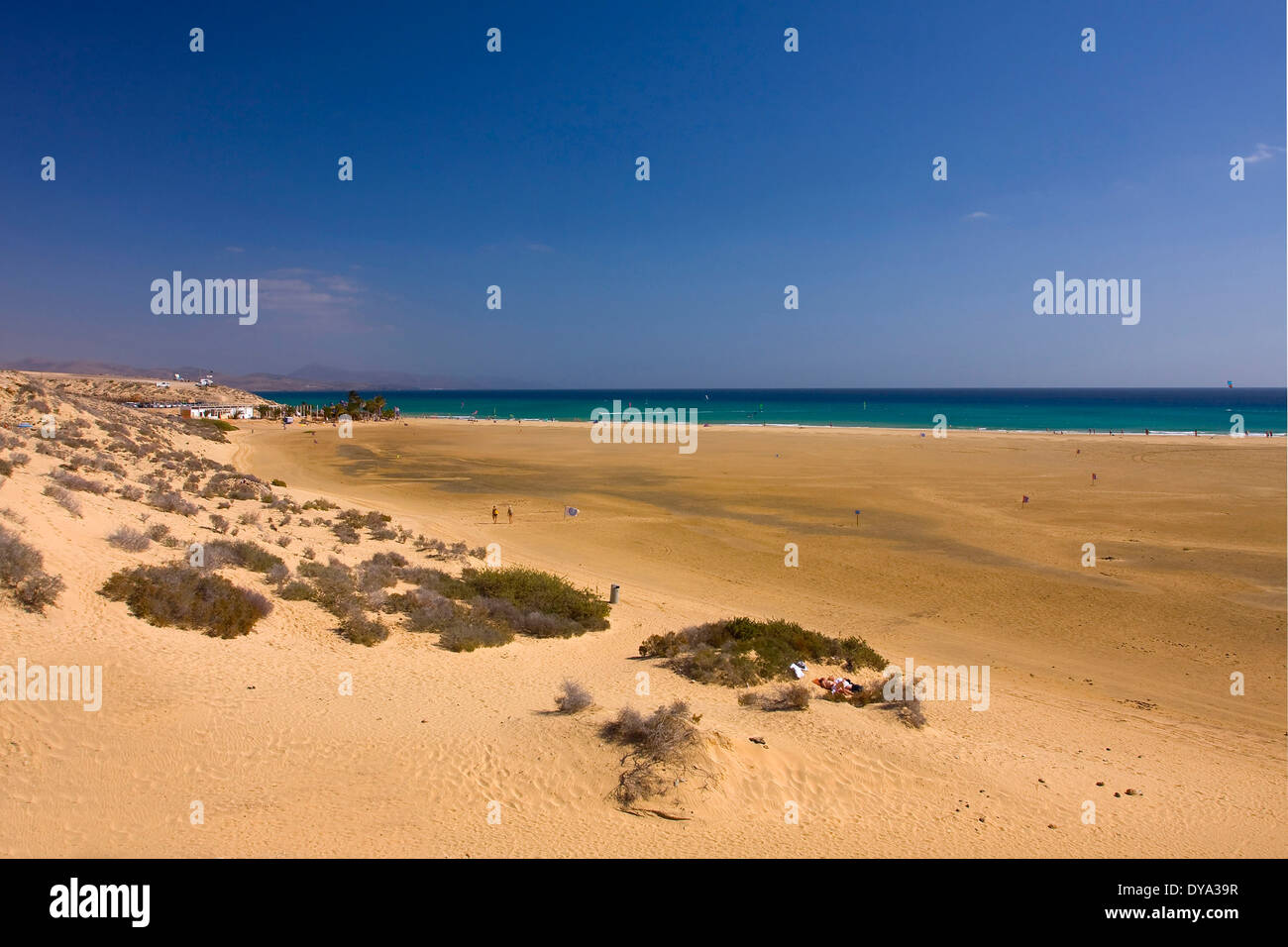 Strand, Meer, Morro Jable, Jandia, Fuerteventura, Kanarische Inseln, Spanien, Europa, Strand, Europa, Ferien, Jable, Jandia, Stockfoto