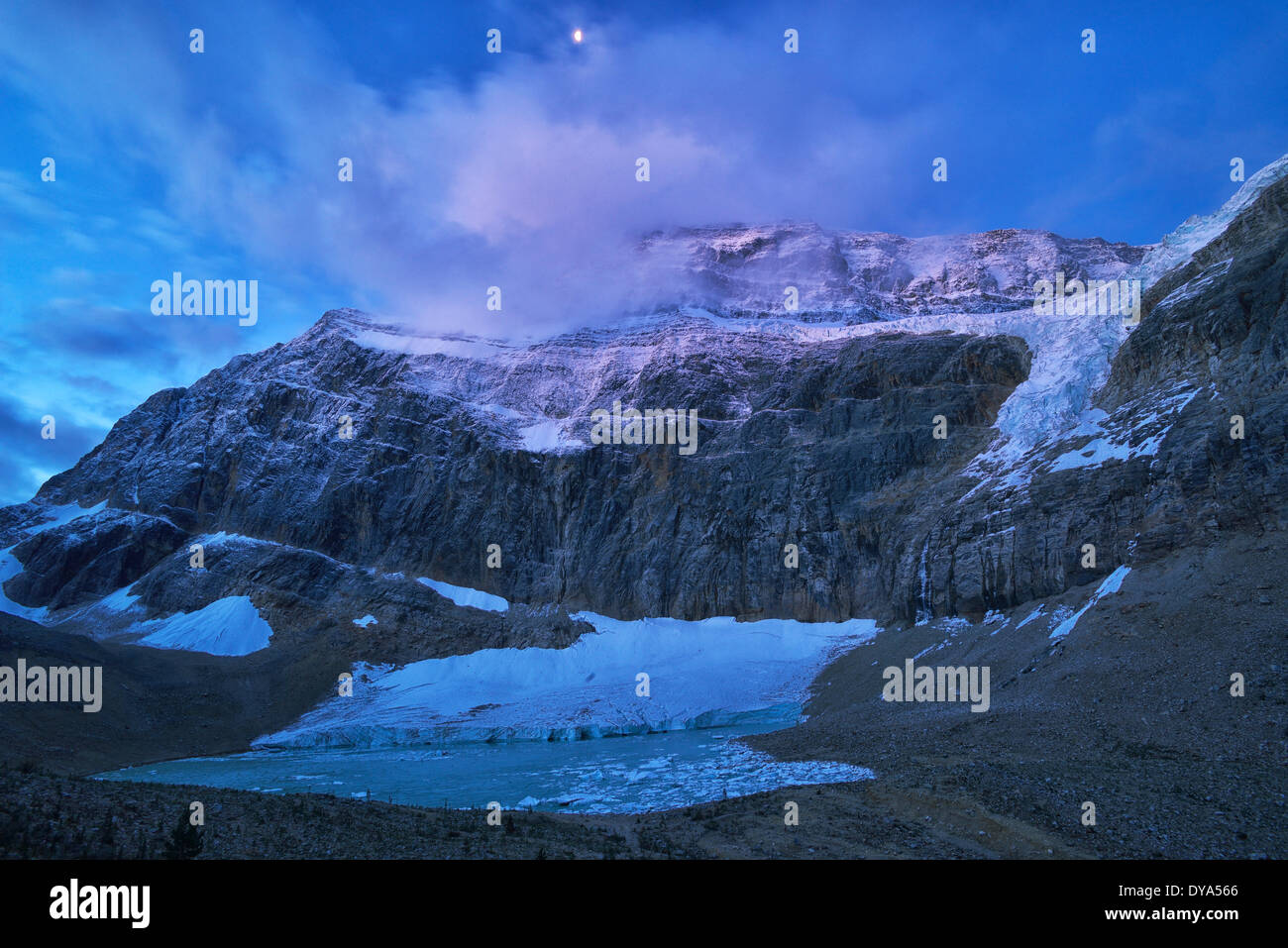 Nord Amerika Kanada Alberta Jasper Nationalpark Landschaft Rockies Rocky Mountains Wildnis UNESCO World Heritage keine Menschen, Stockfoto