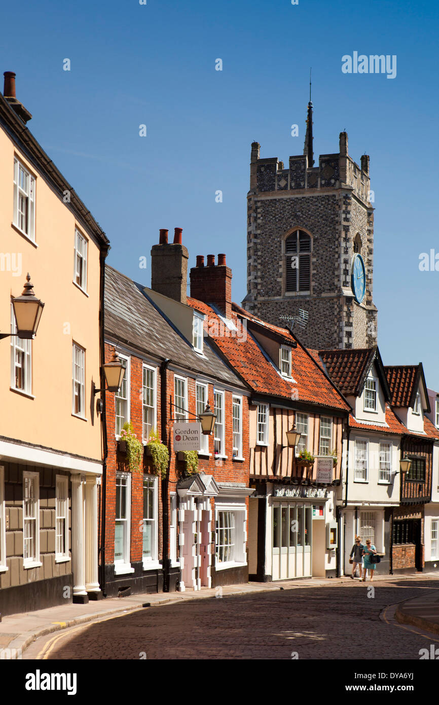 Großbritannien, England, Norfolk, Norwich, Tombland, Princes Street Stockfoto