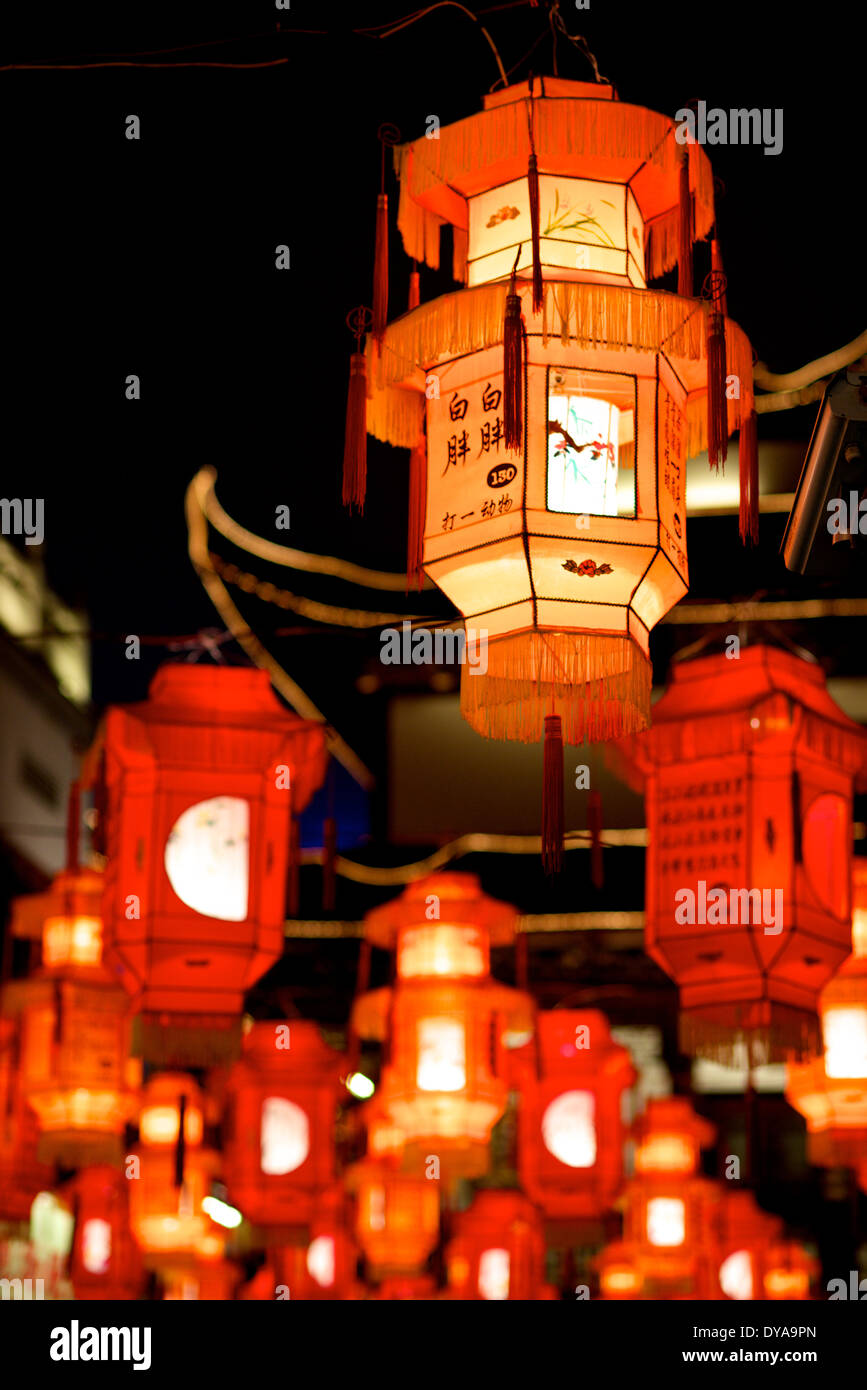 Traditionelle chinesische Neujahr Laterne Stockfoto