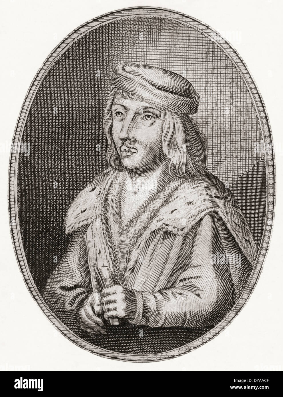 Jakob II., König der Schotten, 1430 – 1460. Stockfoto
