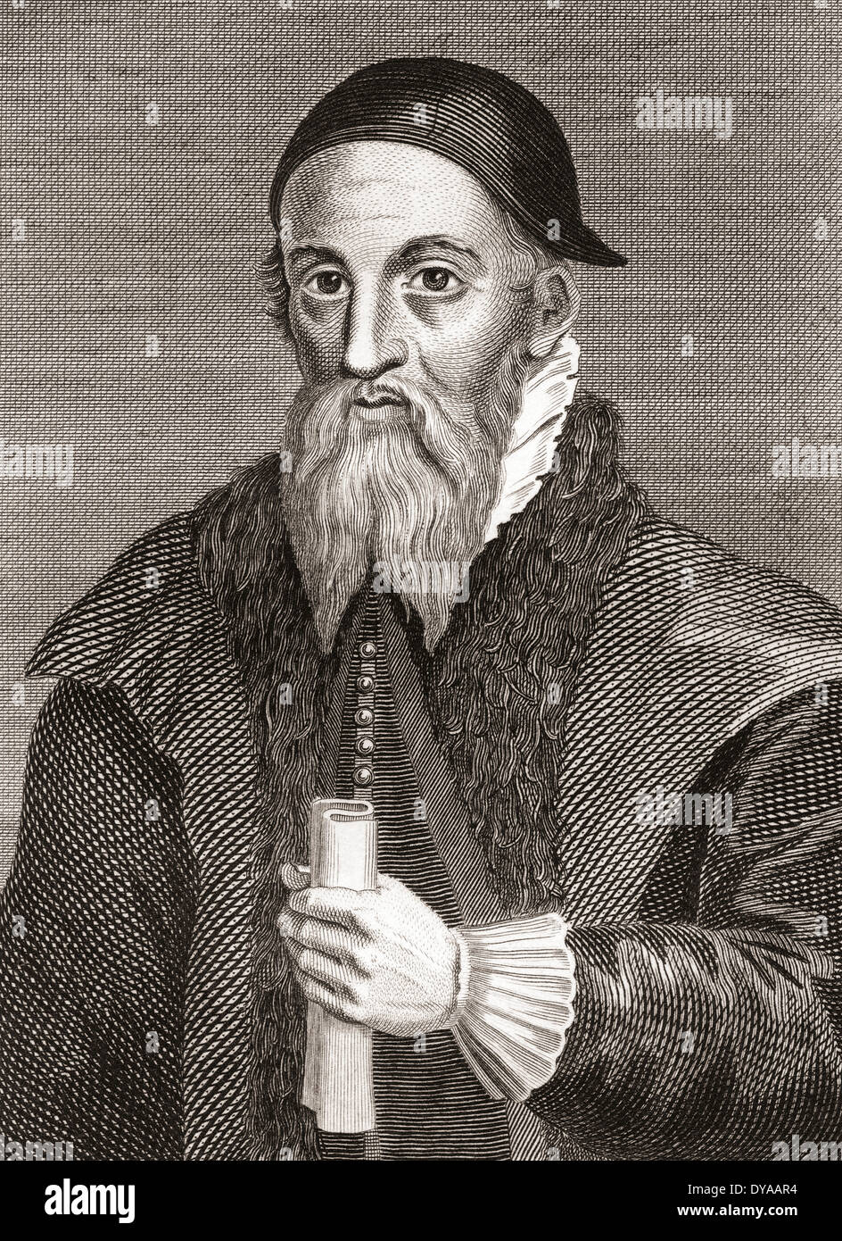 Alexander Erskine von Gogar, c.1521-1592. Schottischer Laird und Hüter des James VI von Schottland auf Stirling Castle. Stockfoto