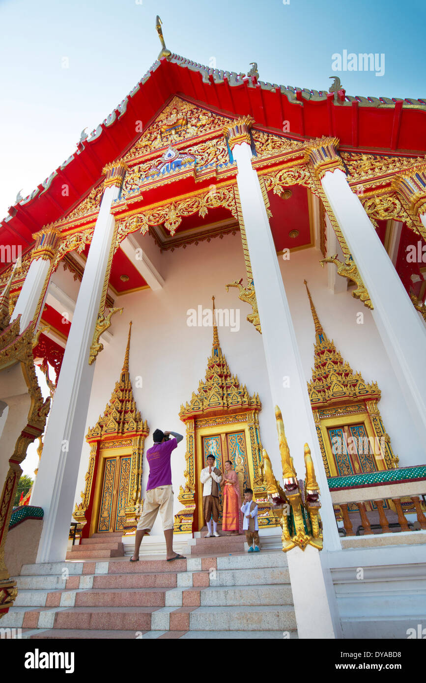 Die Schönheit der Thai-Architektur Stockfoto