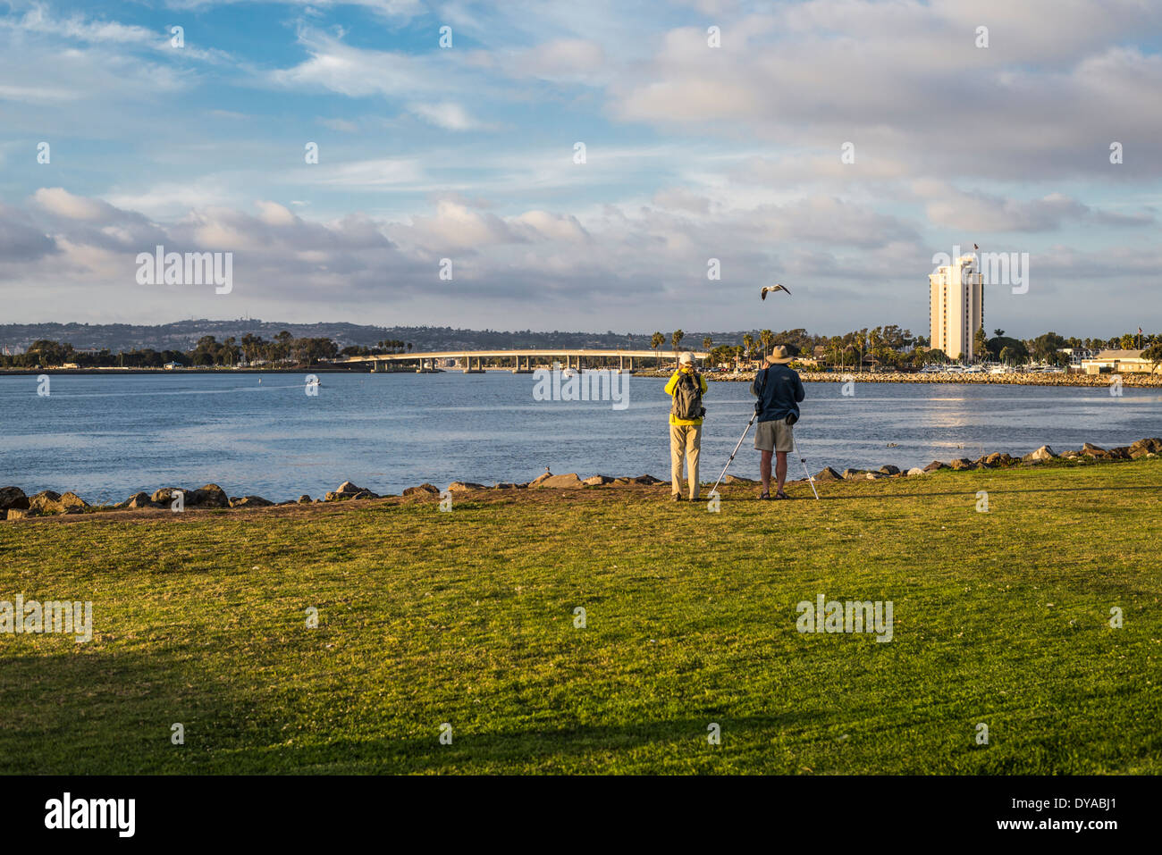 Mission Bay Park.  San Diego, California, Vereinigte Staaten von Amerika. Stockfoto