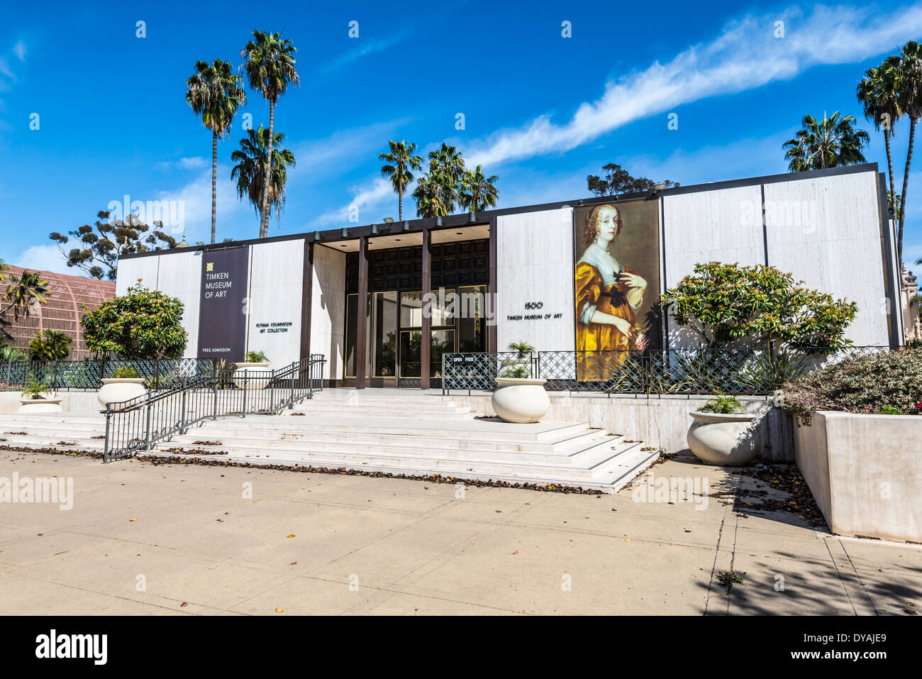 Timken Museum of Art. Balboa Park, San Diego, Kalifornien, Vereinigte Staaten von Amerika. Stockfoto