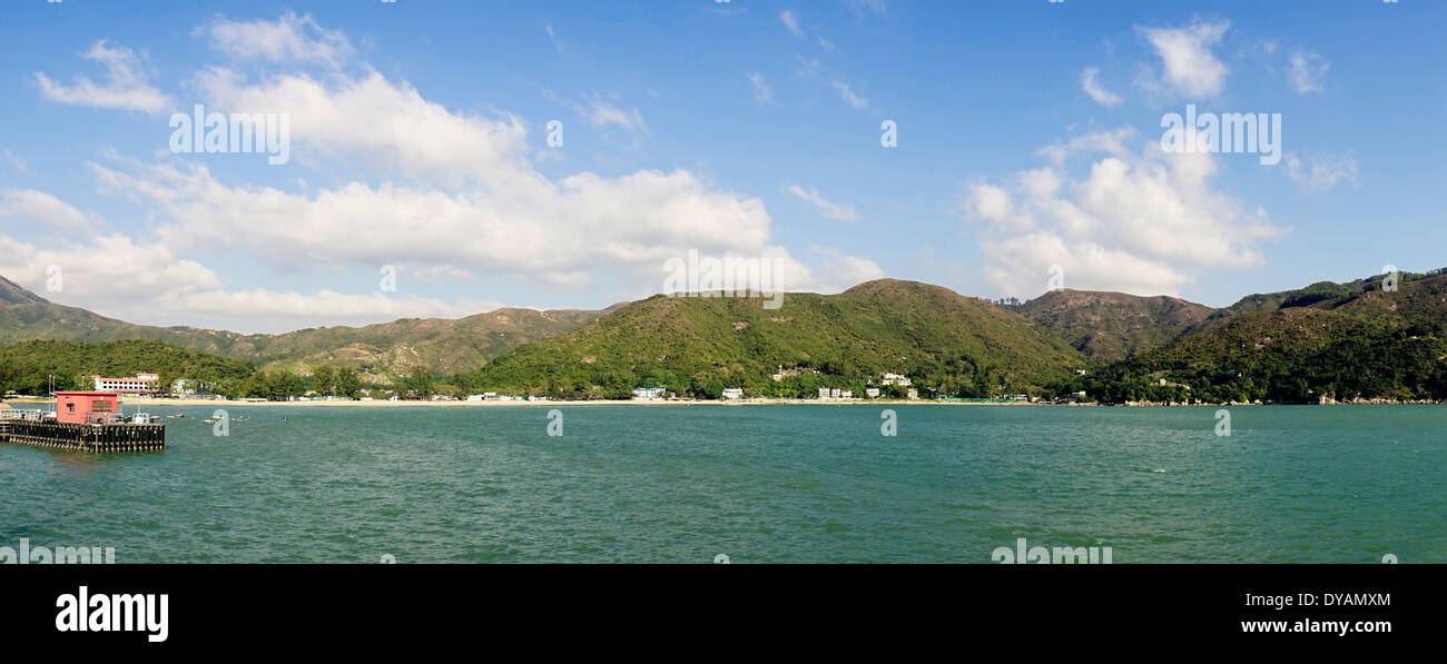 Hong Kong Lantau Insel Mui Wo Bay Stockfoto