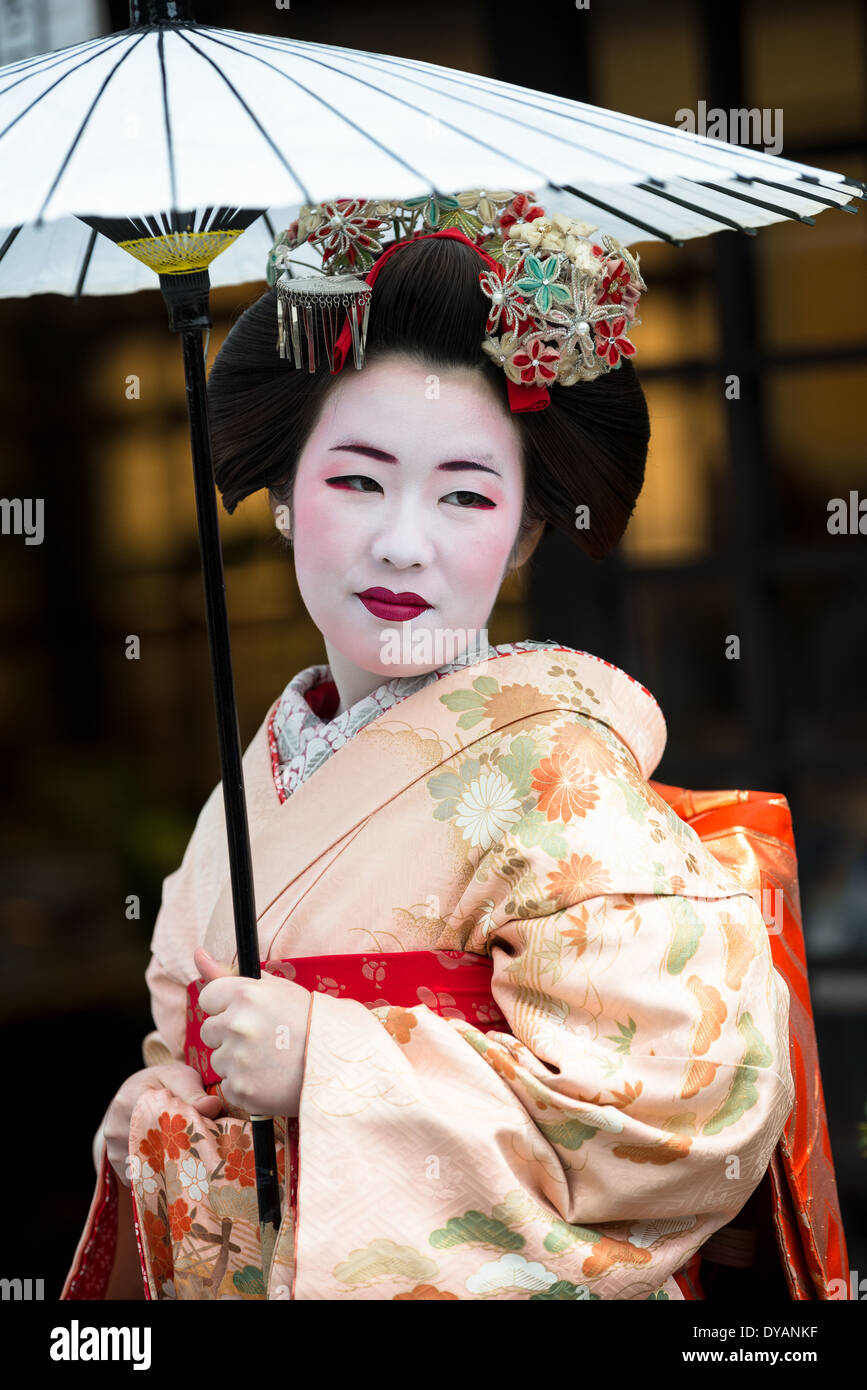 Geisha Stockfoto