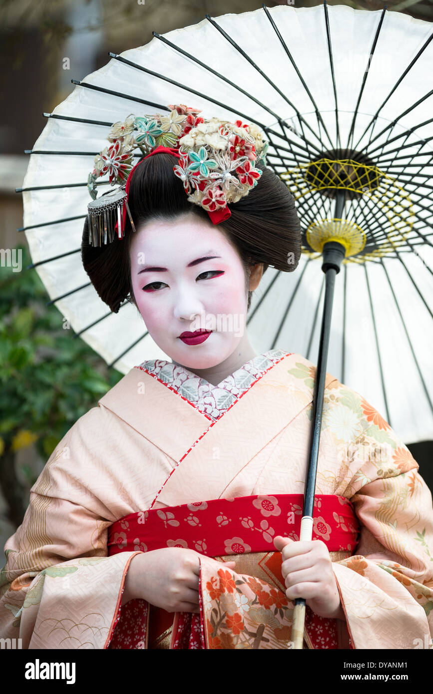 Geisha Stockfoto