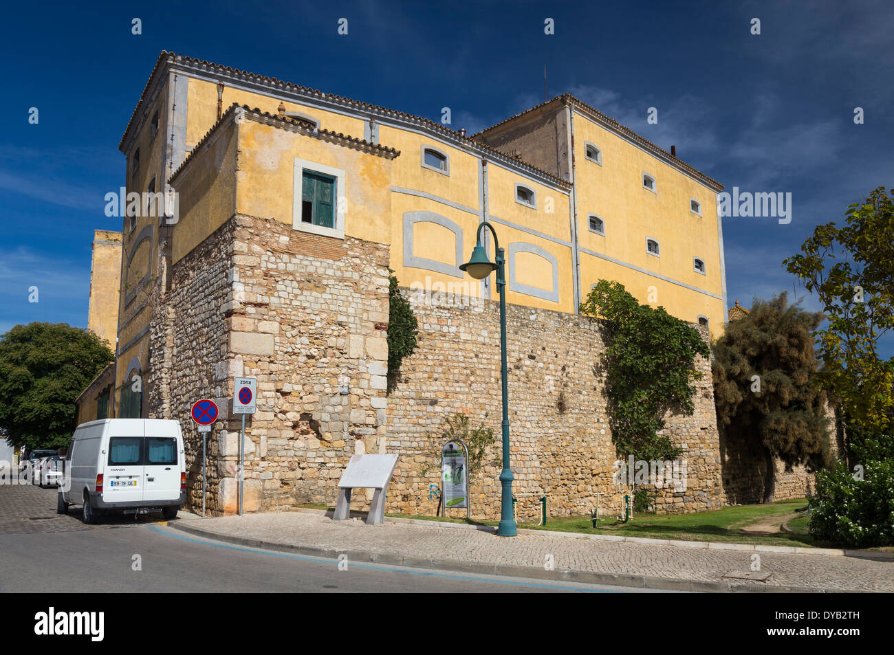 Alte Brauerei Gebäude, Faro Algarve Portugal Stockfoto