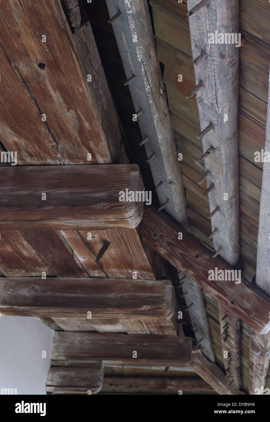 Das Gedenkmuseum Ion Creanga aus Humulesti – Neamţ County Stockfoto