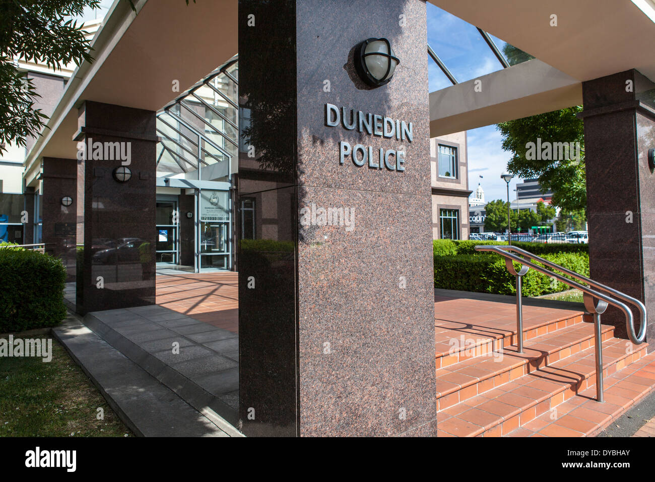 Dunedin Polizei Stockfoto