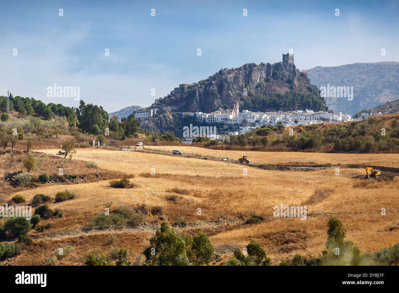 Zahara De La Sierra, Cadiz Stockfoto