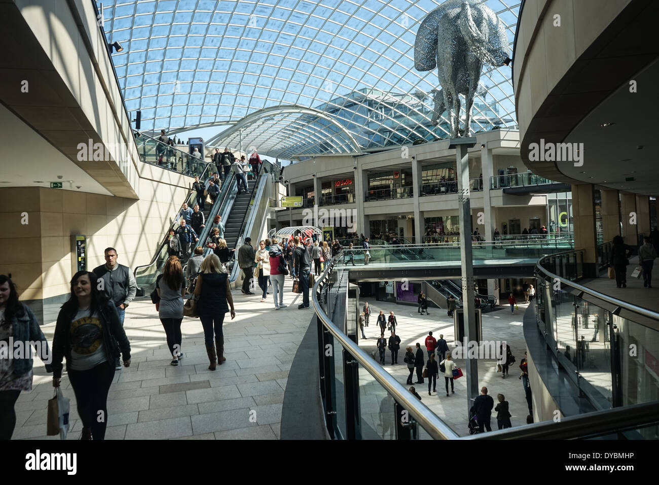 Trinity Einkaufszentrum Leeds Stockfoto