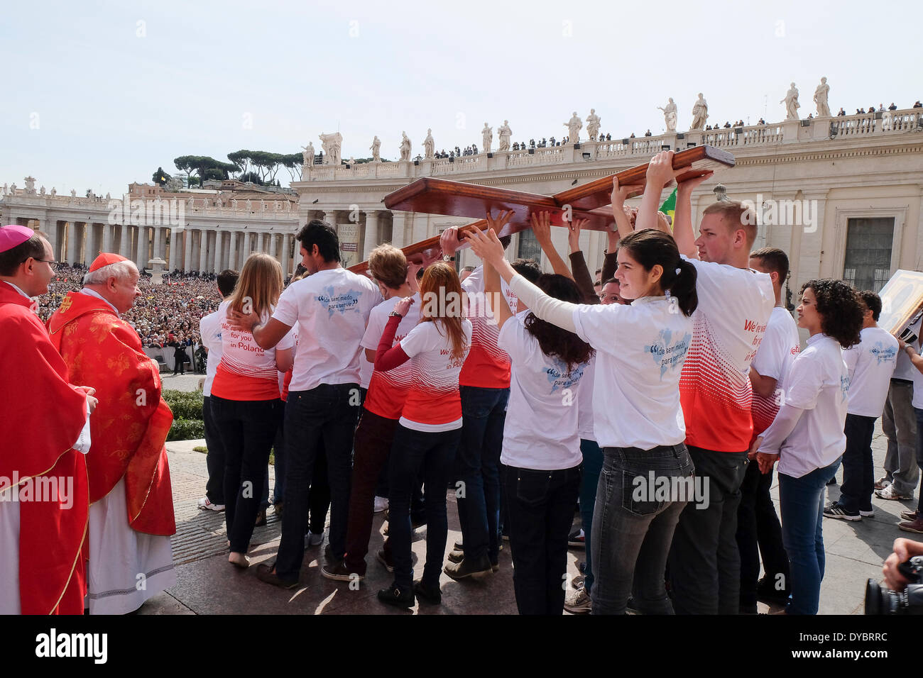 Der Vatikan, Vatikanstadt. 13. April 2014. Franziskus am Palmsonntag im Vatikan, Vatikanstadt. Bildnachweis: Wirklich einfach Star/Alamy Live-Nachrichten Stockfoto