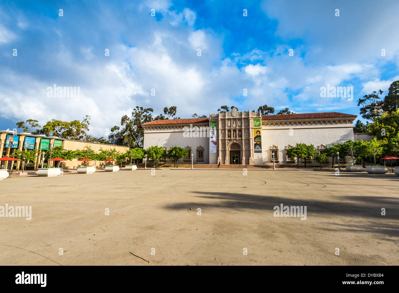 San Diego Museum of Art im Balboa Park.  San Diego, California, Vereinigte Staaten von Amerika. Stockfoto