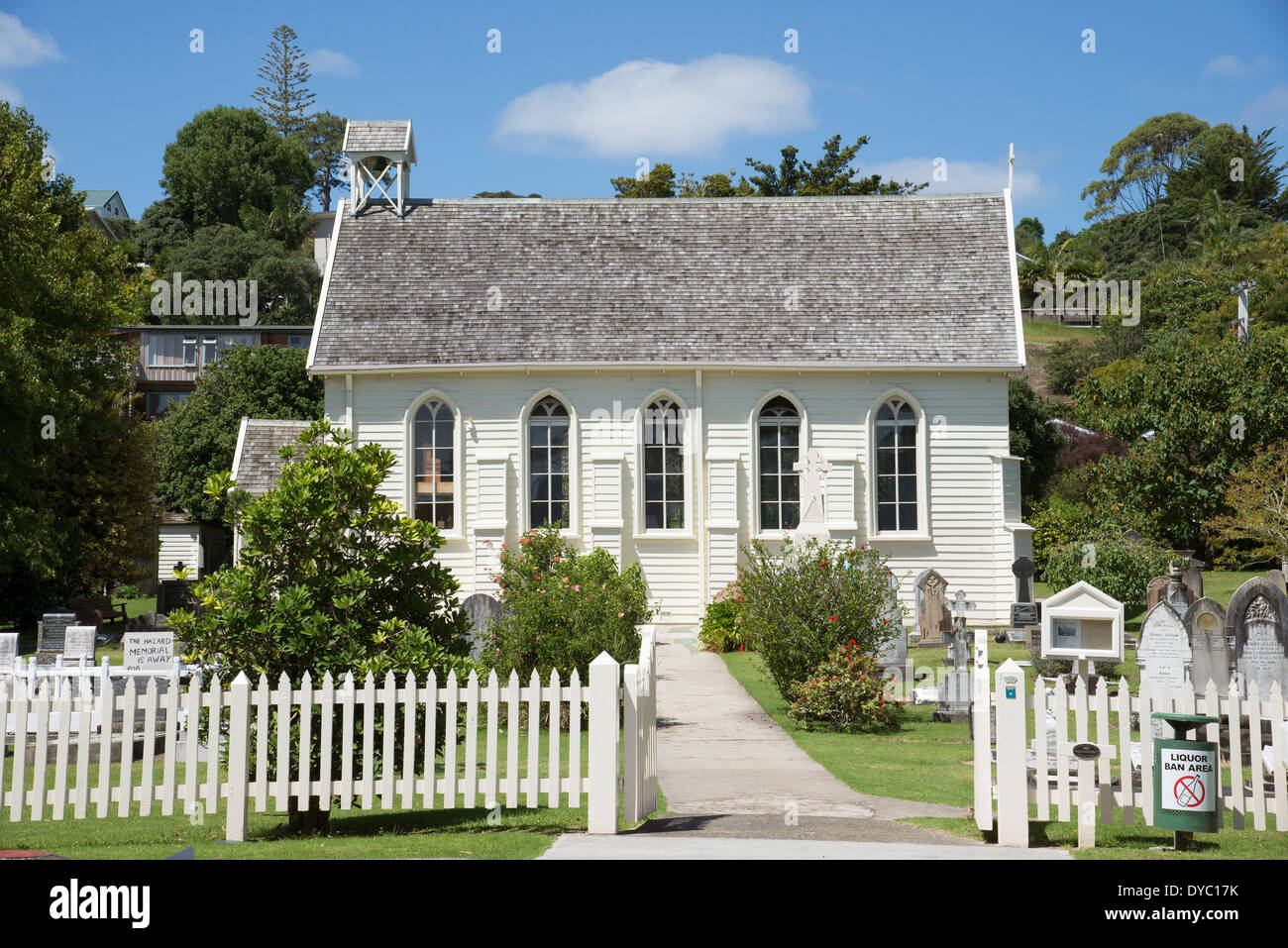 Christuskirche bei Russell die älteste Kirche in Neuseeland Stockfoto
