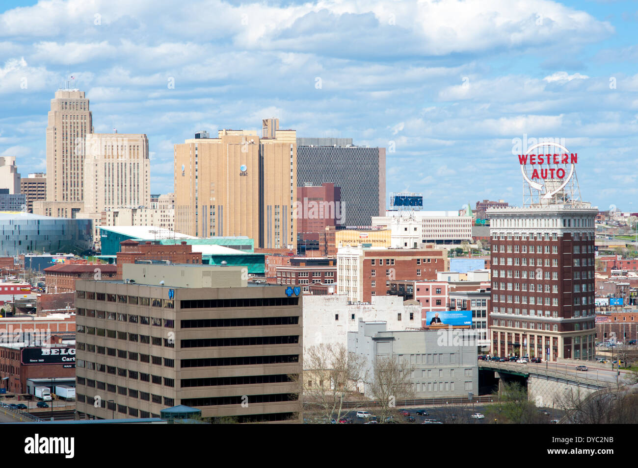 Innenstadt, Kansas City Missouri Stockfoto