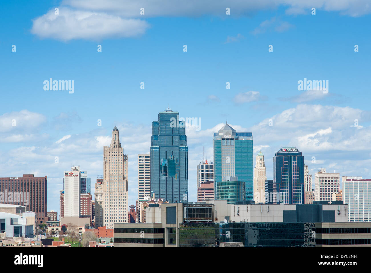 Kansas City Missouri Stockfoto