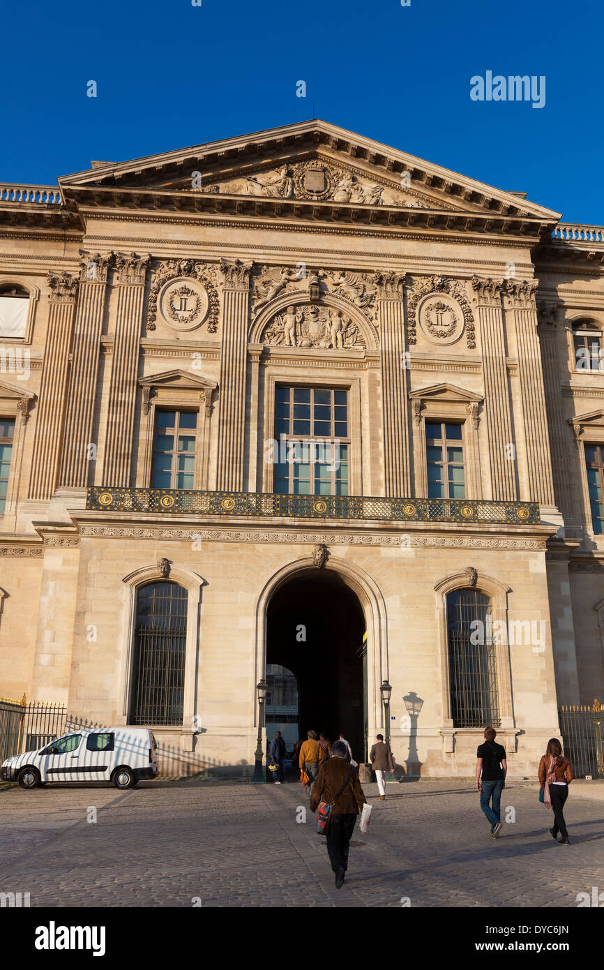 Louvre-Museum, Paris, Ile de France, Frankreich Stockfoto